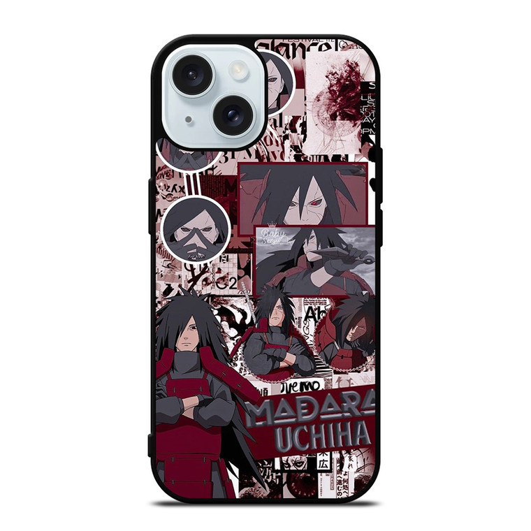 MADARA UCHIHA COLLAGE 2 iPhone 15 Case