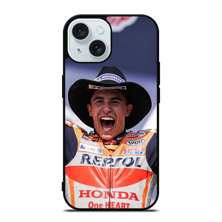 MARC MARQUEZ CHAMPIONS iPhone 15 Case