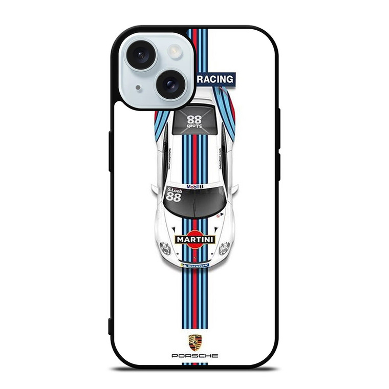 MARTINI RACING LOGO 3 iPhone 15 Case