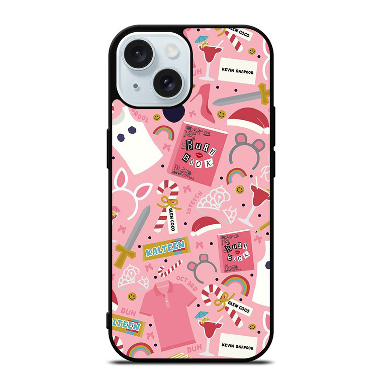 MEAN GIRLS BURN BOOK iPhone 15 Case