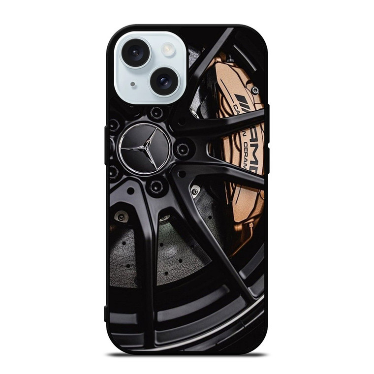 MERCEDES BENZ WHEELS 2 iPhone 15 Case