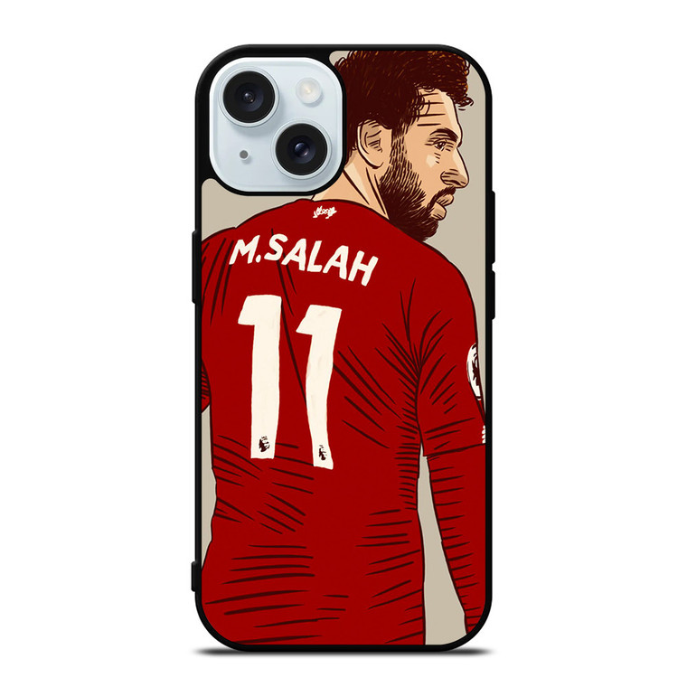 MOHAMED SALAH LIVERPOOL FC 5 iPhone 15 Case