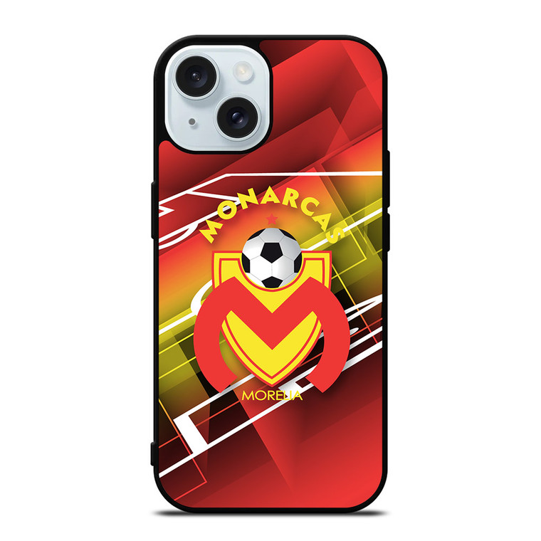 MONARCAS MORELIA LOGO 2 iPhone 15 Case