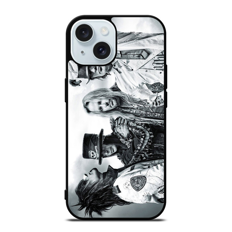 MOTLEY CRUE BAND iPhone 15 Case