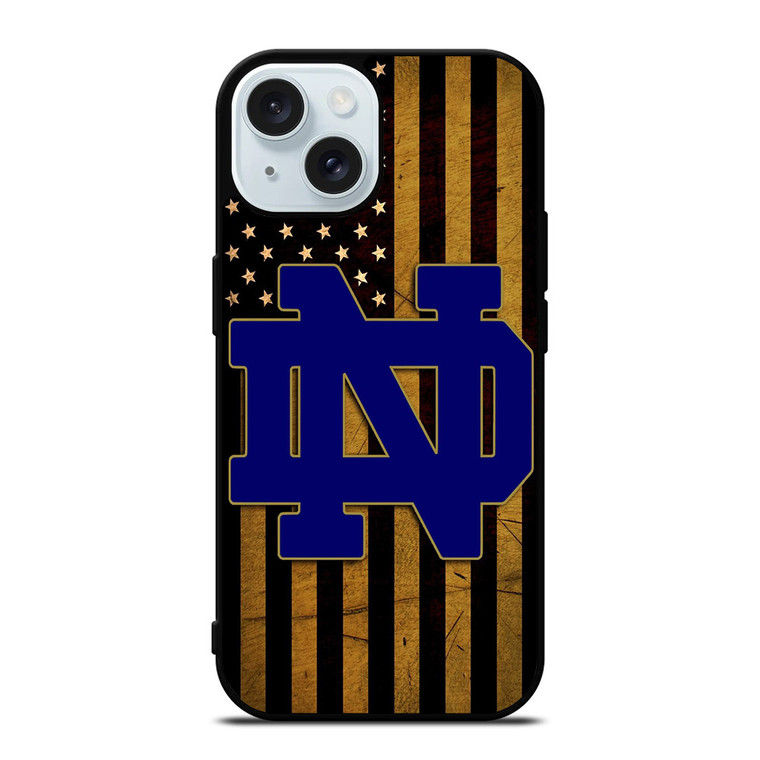 NOTRE DAME LOGO iPhone 15 Case