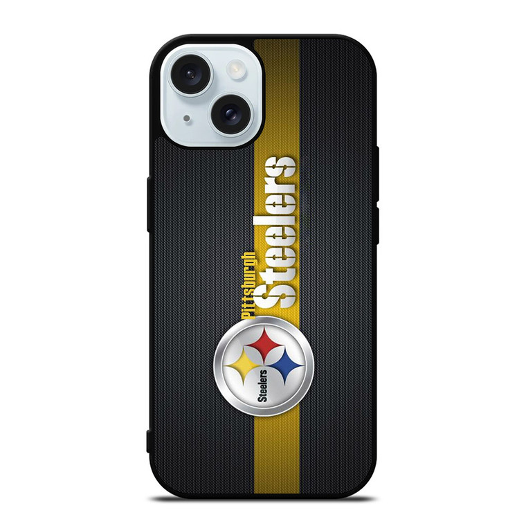 PITTSBURGH STEELERS LOGO iPhone 15 Case