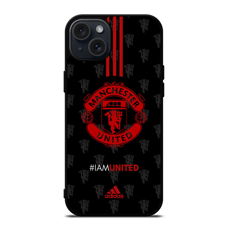 MANCHESTER UNITED LOGO iPhone 15 Plus Case