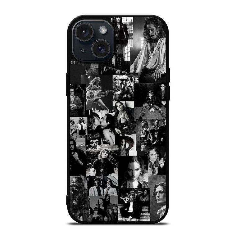 MANESKIN ZITTIE BUONI COLLAGE iPhone 15 Plus Case MANESKIN ZITTIE BUONI COLLAGE iPhone 15 Plus Case