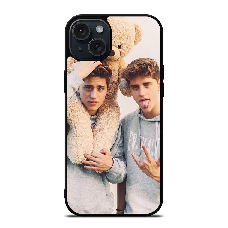 MARTINEZ TWINS TEDDY BEAR iPhone 15 Plus Case