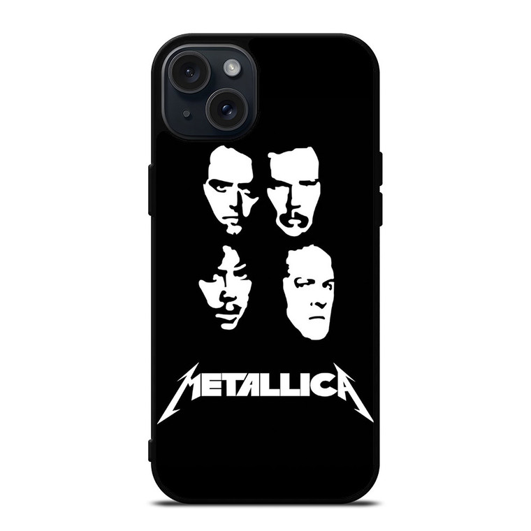 METALLICA BAND ROCK 4 iPhone 15 Plus Case