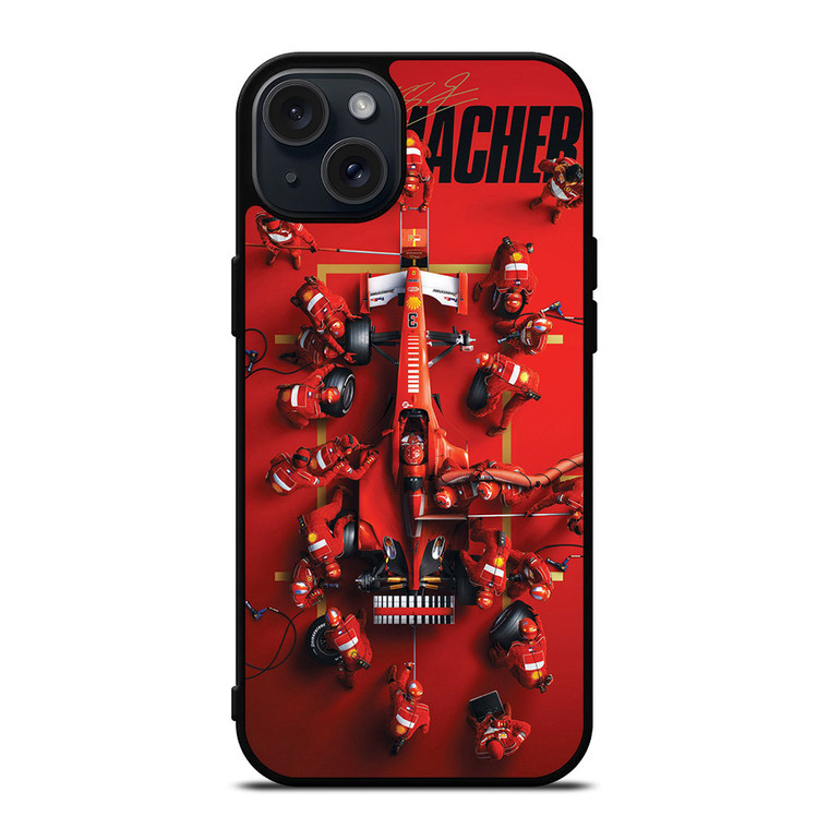 MICHAEL SCHUMACHER TEAM iPhone 15 Plus Case MICHAEL SCHUMACHER TEAM iPhone 15 Plus Case