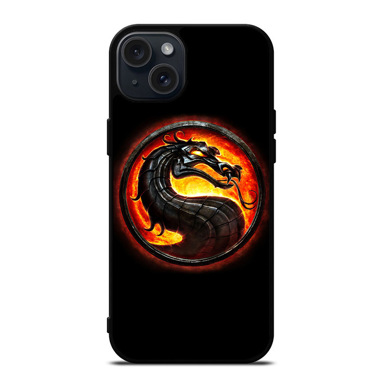 MORTAL KOMBAT LOGO iPhone 15 Plus Case