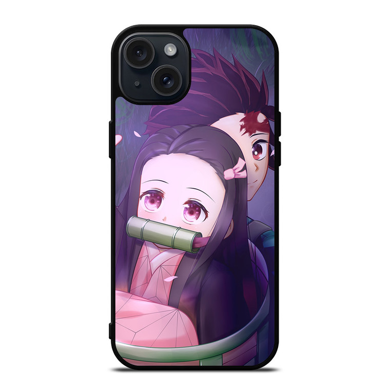 NEZUKO TANJIRO DEMON SLAYER iPhone 15 Plus Case