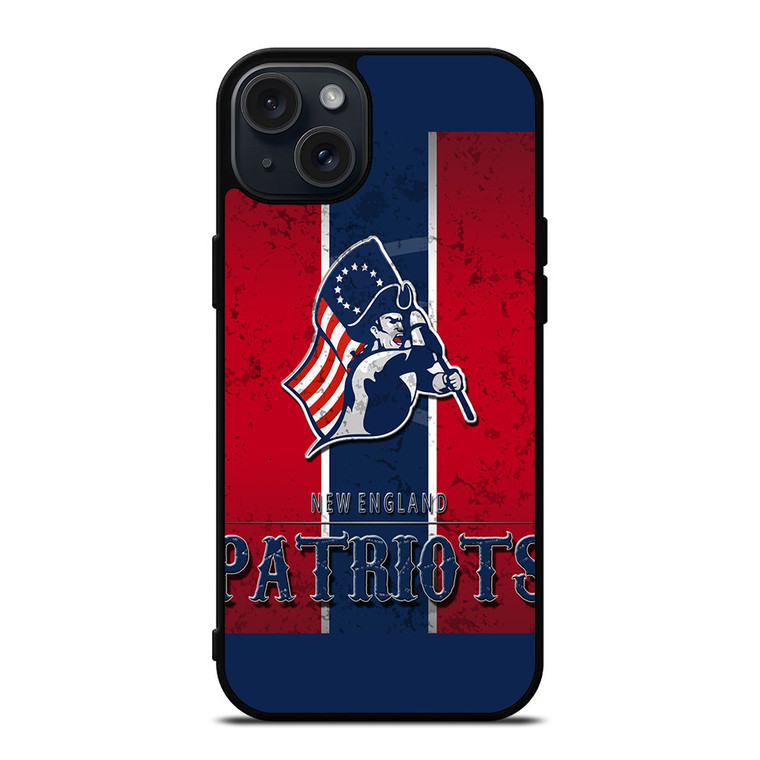 NFL NEW ENGLAND PATRIOTS 4 iPhone 15 Plus Case NFL NEW ENGLAND PATRIOTS 4 iPhone 15 Plus Case