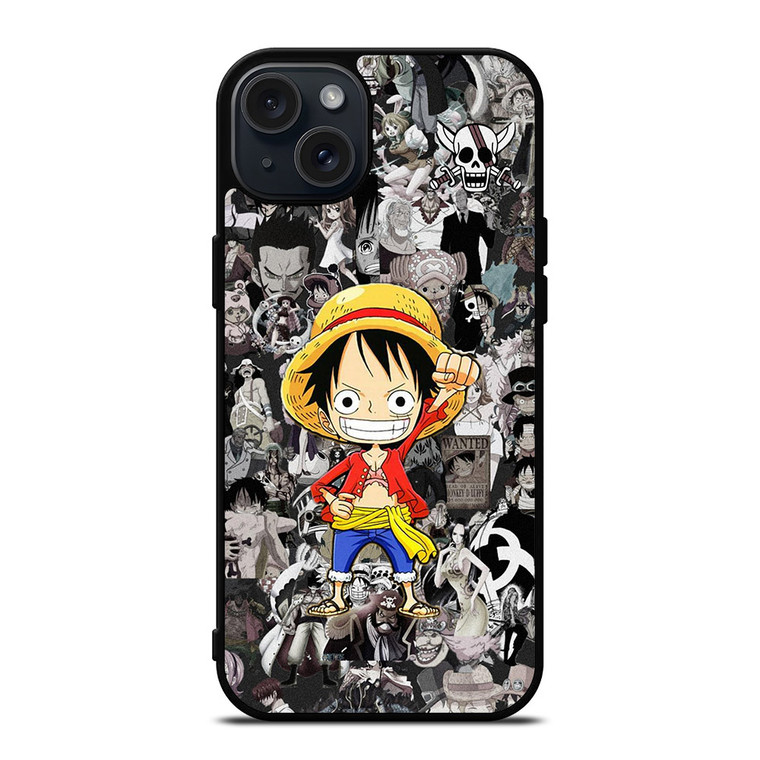 ONE PIECE CUTE LUFFY iPhone 15 Plus Case