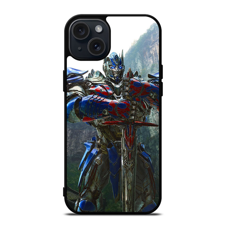 OPTIMUS PRIME WITH SWORD iPhone 15 Plus Case