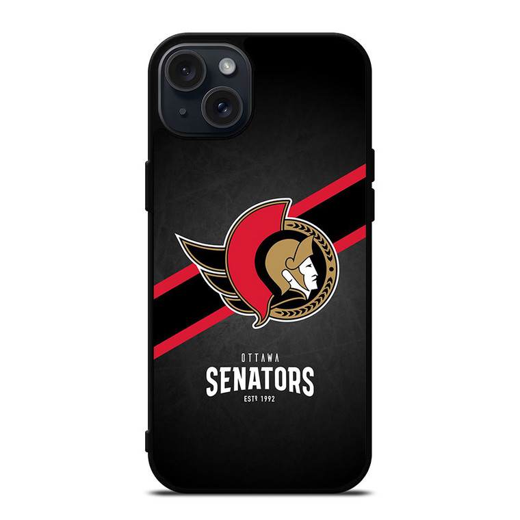 OTTAWA SENATORS LOGO 2 iPhone 15 Plus Case OTTAWA SENATORS LOGO 2 iPhone 15 Plus Case