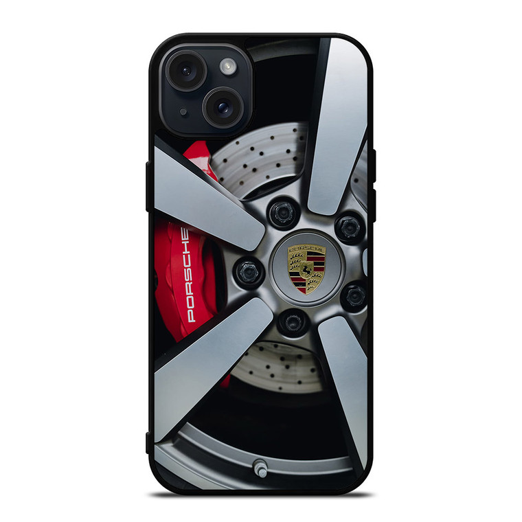 PORSCHE CAR WHEEL 3 iPhone 15 Plus Case PORSCHE CAR WHEEL 3 iPhone 15 Plus Case
