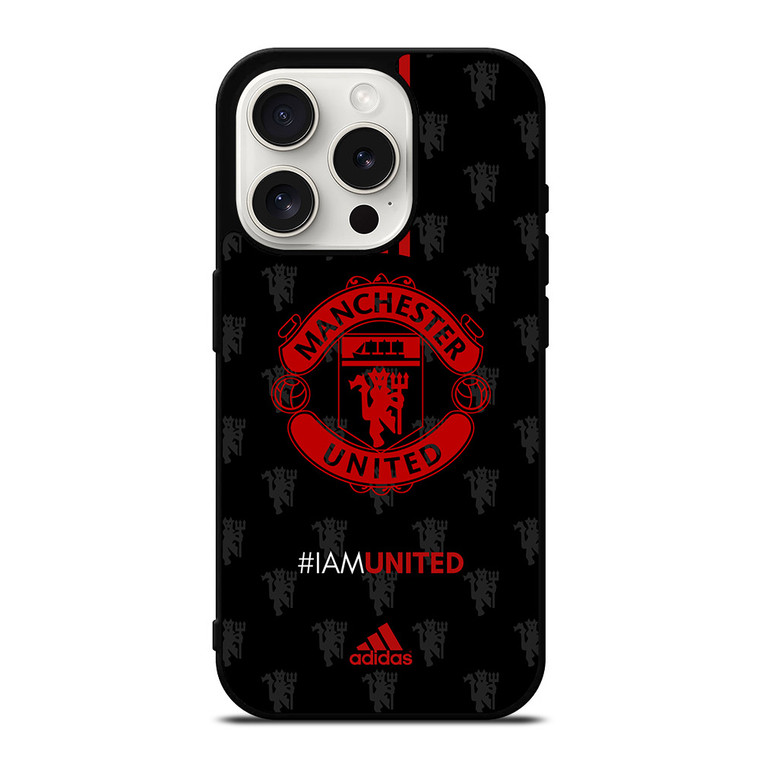 MANCHESTER UNITED LOGO iPhone 15 Pro Case