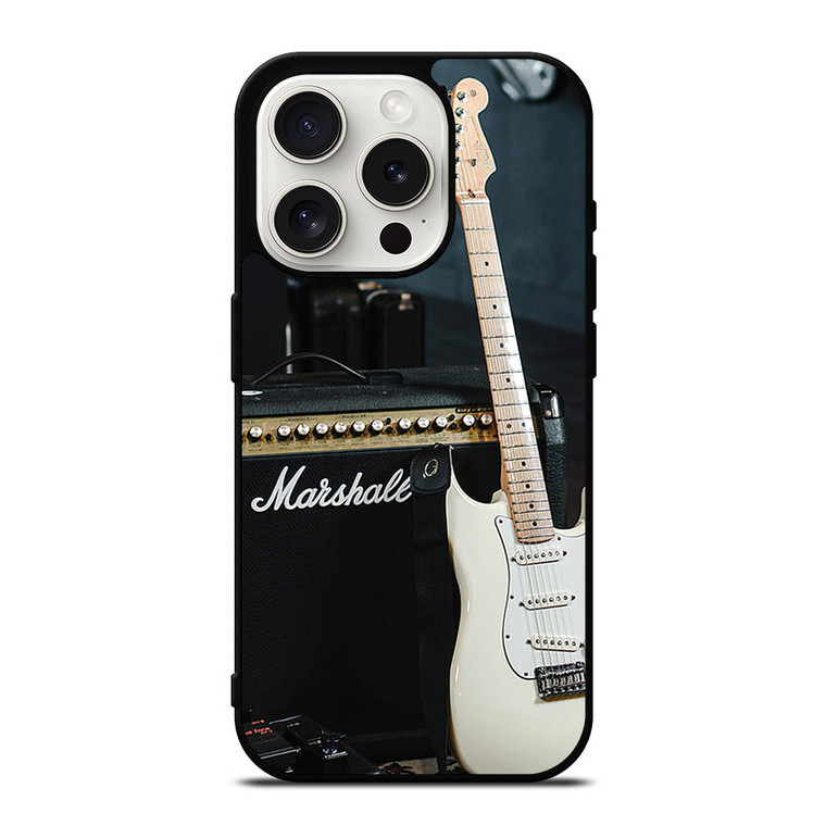 MARSHALL WITH GUITAR iPhone 15 Pro Case
