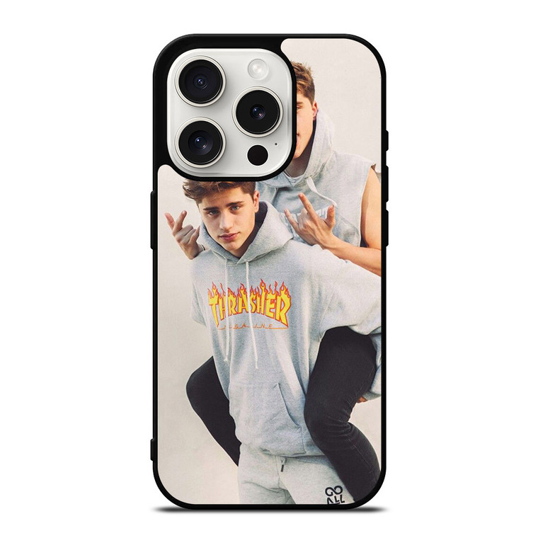 MARTINEZ TWINS THRASHER iPhone 15 Pro Case MARTINEZ TWINS THRASHER iPhone 15 Pro Case