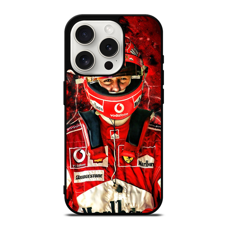 MICHAEL SCHUMACHER HELMET iPhone 15 Pro Case MICHAEL SCHUMACHER HELMET iPhone 15 Pro Case