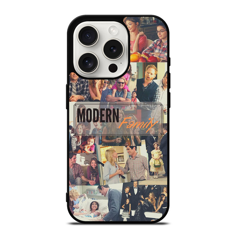 MODERN FAMILY MOVIES SERIES COLLAGE iPhone 15 Pro Case