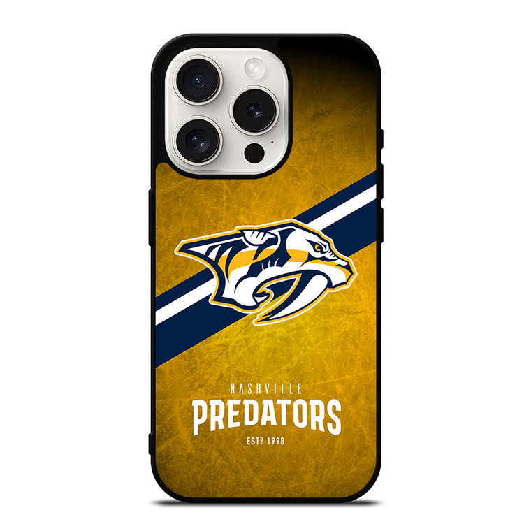 NASHVILLE PREDATORS LOGO iPhone 15 Pro Case
