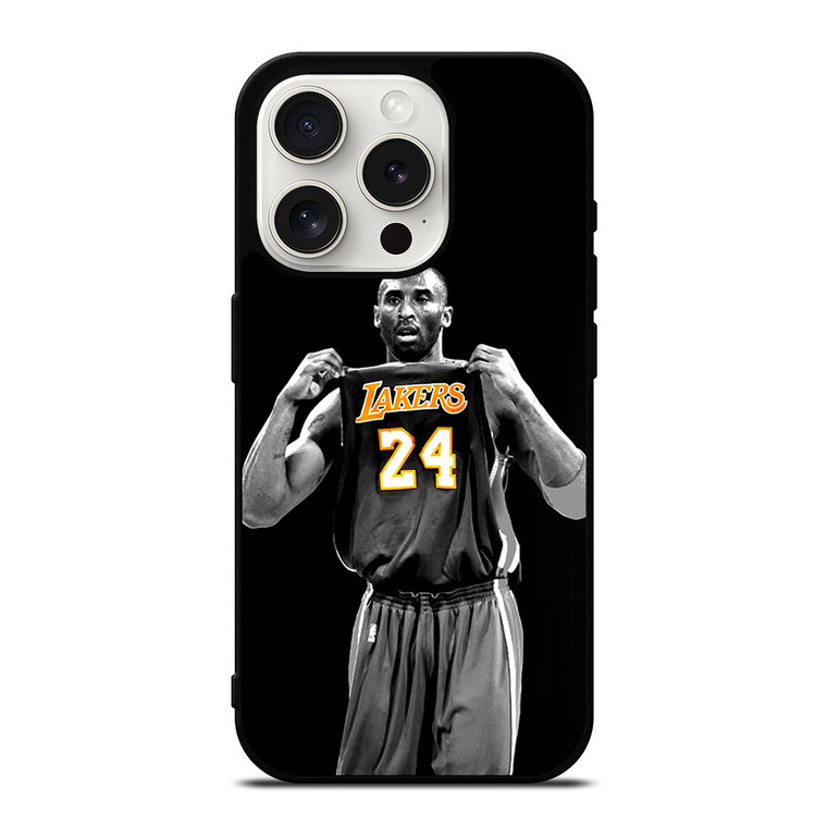 NBA LOS ANGELES LAKERS KOBE BRYANT 2 iPhone 15 Pro Case