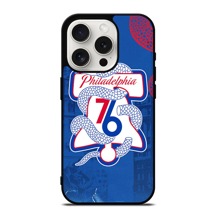 PHILADELPHIA 76ERS LOGO iPhone 15 Pro Case PHILADELPHIA 76ERS LOGO iPhone 15 Pro Case