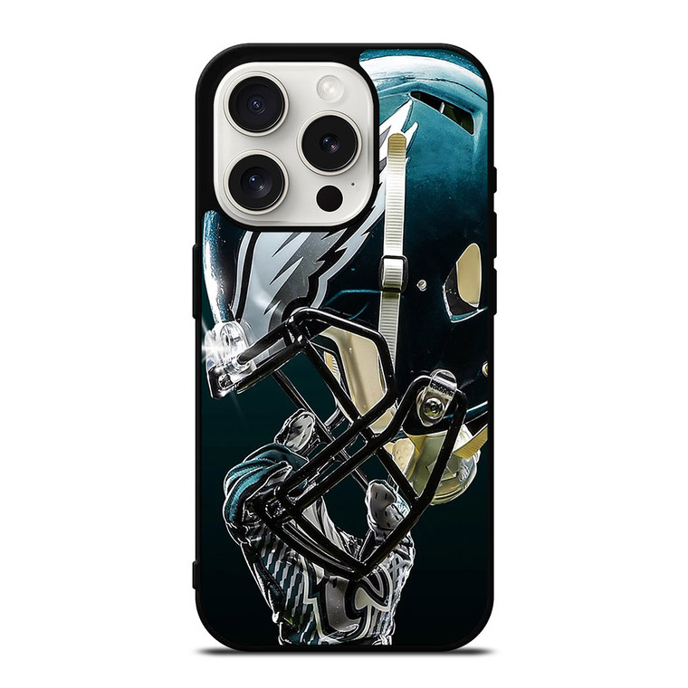 PHILADELPHIA EAGLES HELMET iPhone 15 Pro Case