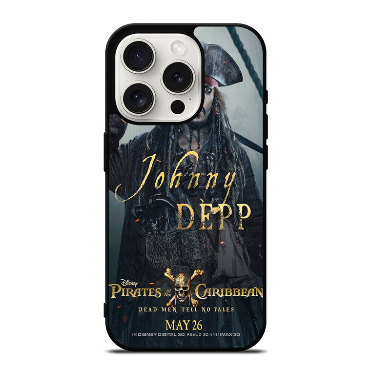 PIRATES OF THE CARIBBEAN JOHNNY DEPP iPhone 15 Pro Case