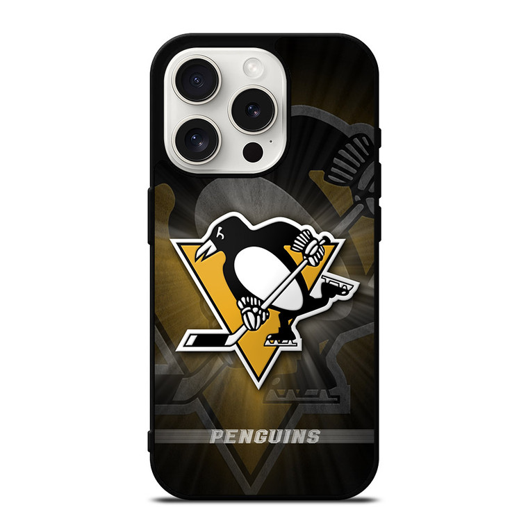 PITTSBURGH PENGUINS LOGO 3 iPhone 15 Pro Case