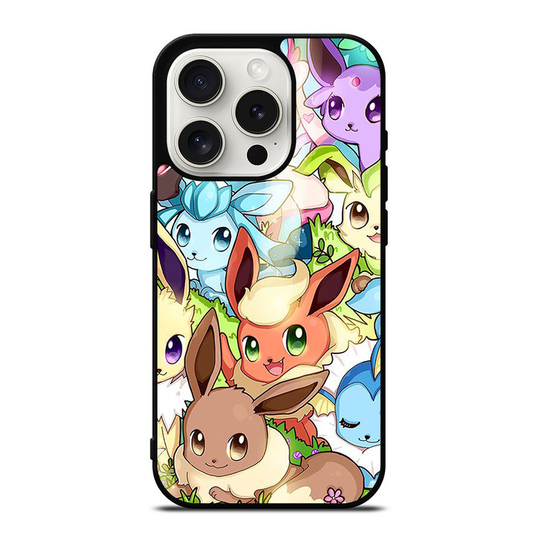POKEMON EEVEELUTIONS iPhone 15 Pro Case