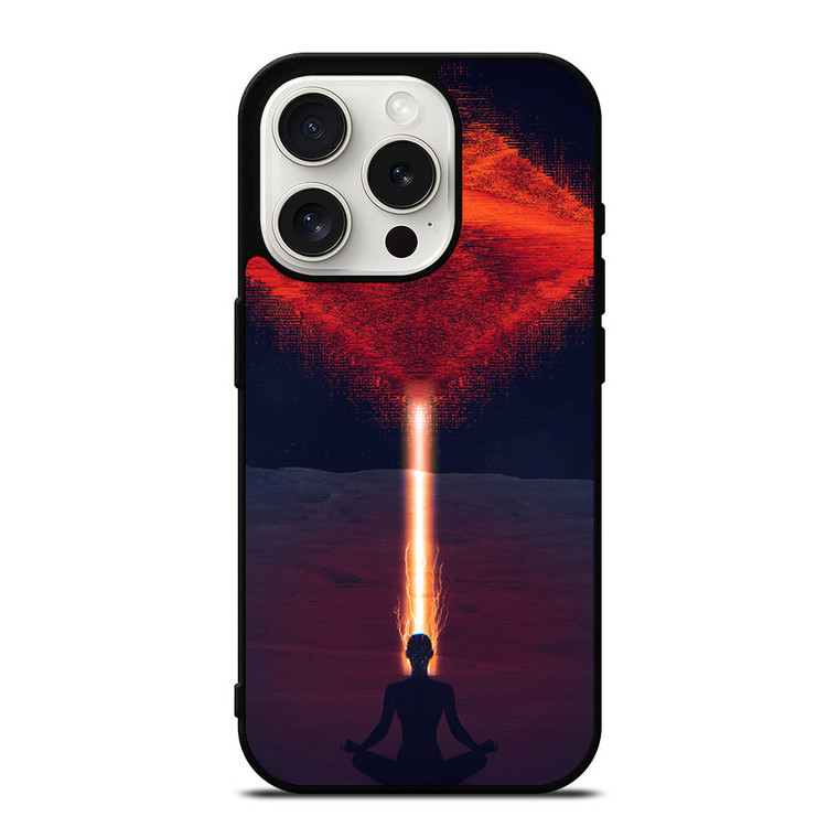 RED SPACE ALIEN iPhone 15 Pro Case