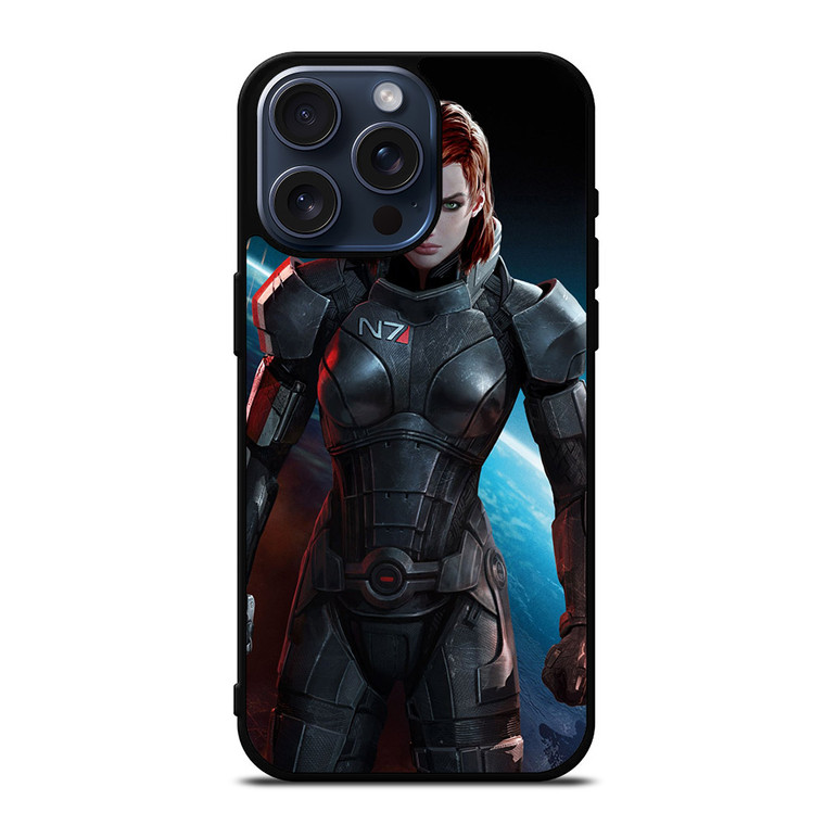 MASS EFFECT SHEPARD iPhone 15 Pro Max Case