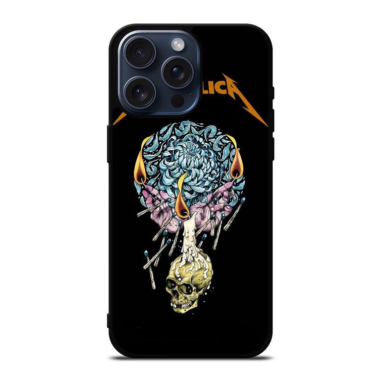 METALLICA BAND ROCK iPhone 15 Pro Max Case