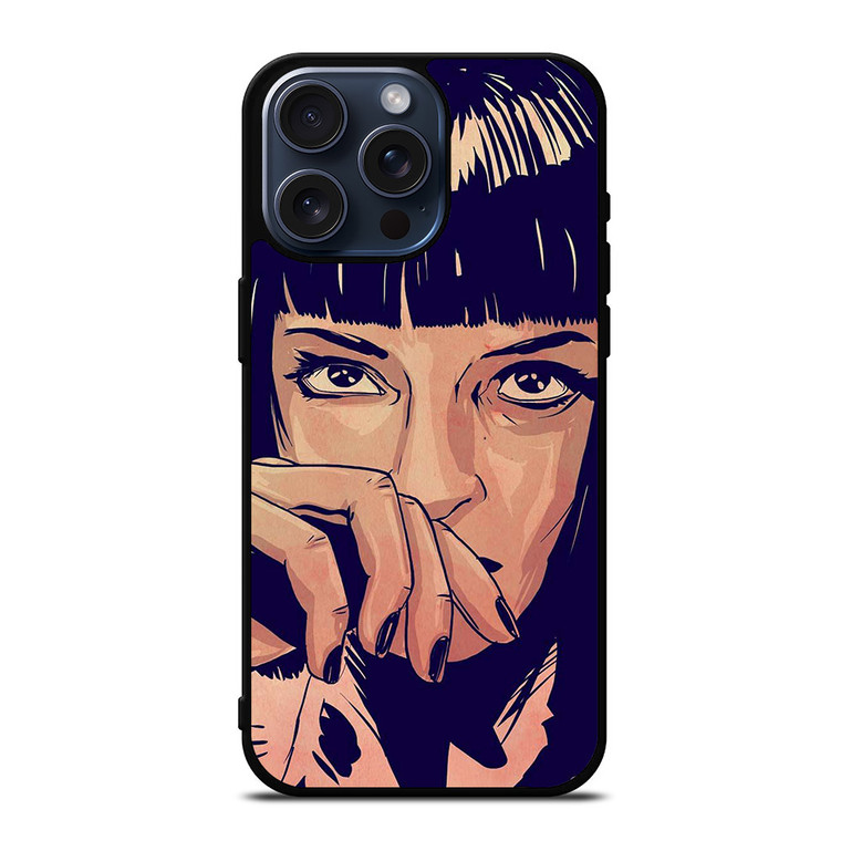 MIA WALLACE PULP FICTION 3 iPhone 15 Pro Max Case