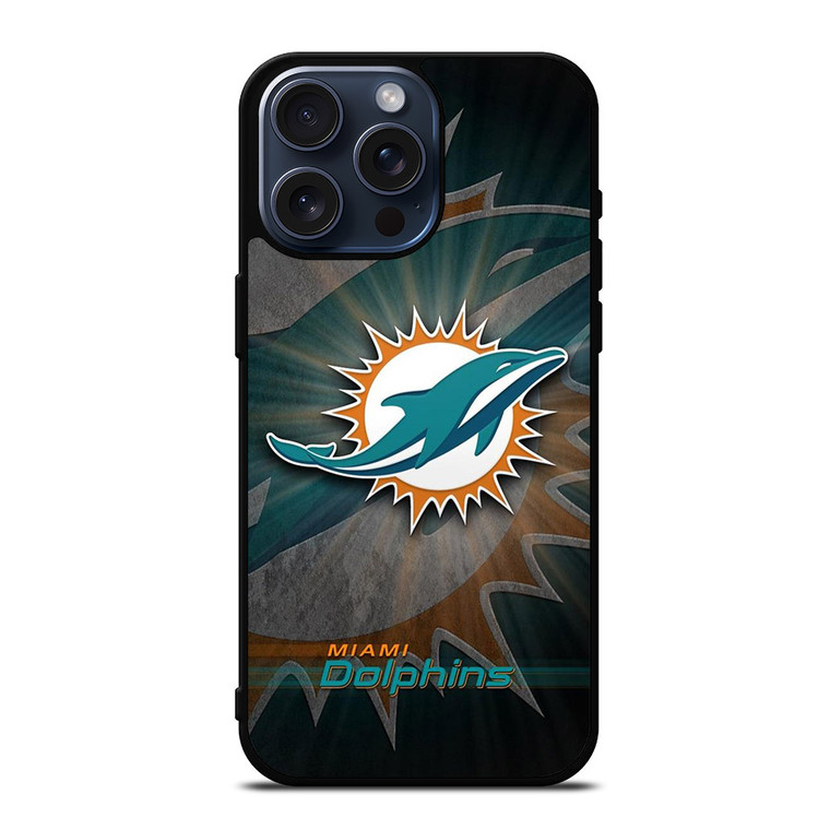 MIAMI DOLPHINS NFL 3 iPhone 15 Pro Max Case