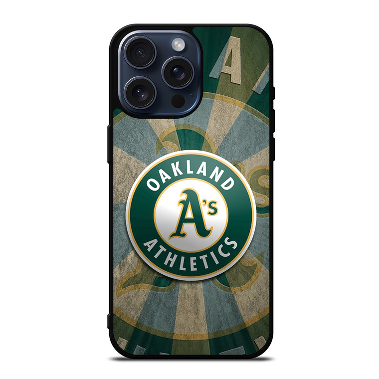 OAKLAND ATHLETICS LOGO 3 iPhone 15 Pro Max Case