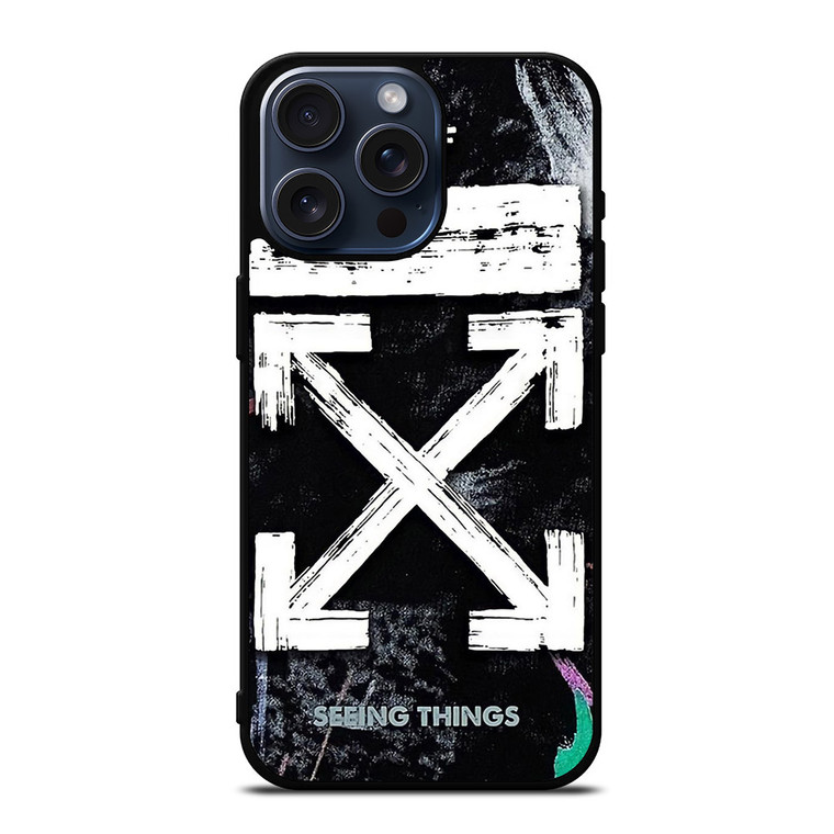 OFF WHITE LOGO 2 iPhone 15 Pro Max Case
