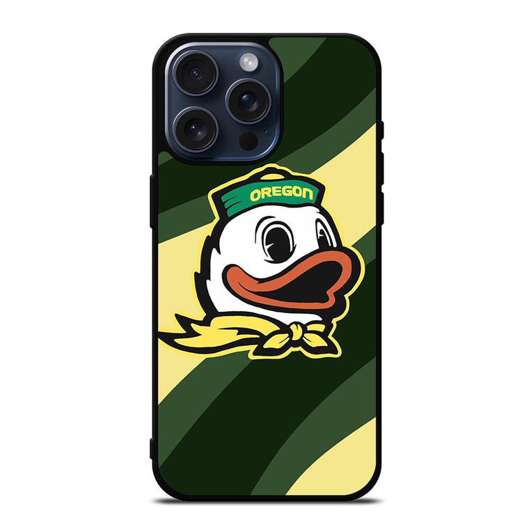 OREGON DUCKS LOGO iPhone 15 Pro Max Case