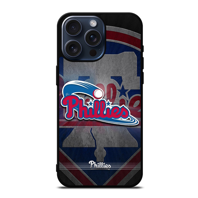 PHILADELPHIA PHILLIES LOGO 4 iPhone 15 Pro Max Case