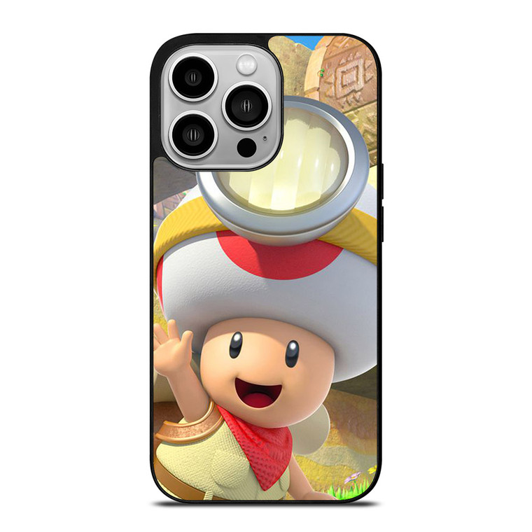 CAPTAIN TOAD CUTE 3 iPhone 14 Pro Case