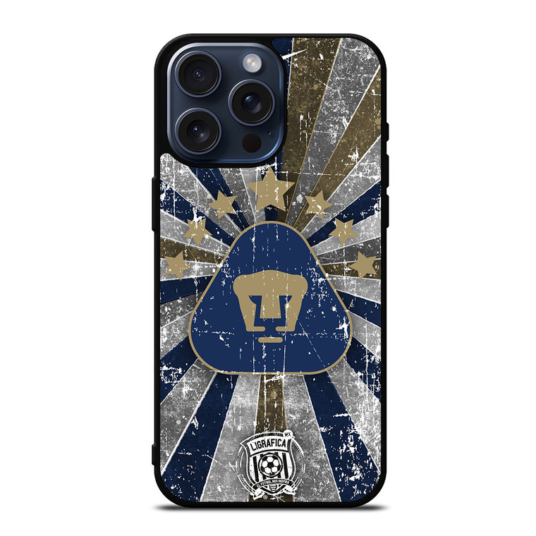 PUMAS UNAM LOGO iPhone 15 Pro Max Case