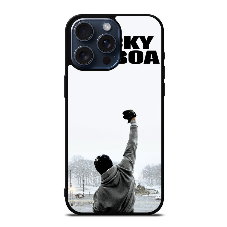 ROCKY BALBOA iPhone 15 Pro Max Case