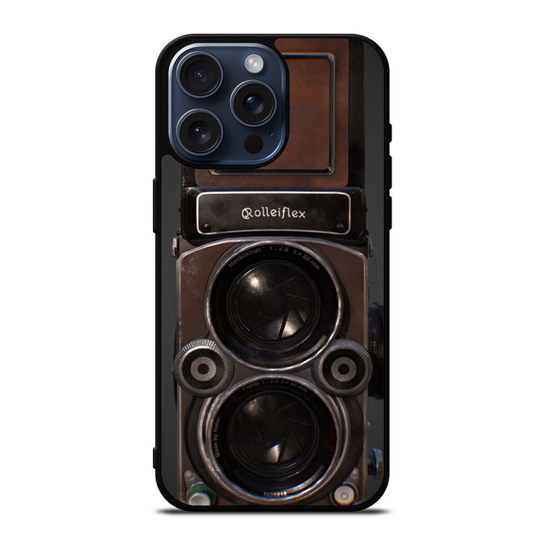 ROLLEIFLEX VINTAGE CAMERA 3 iPhone 15 Pro Max Case