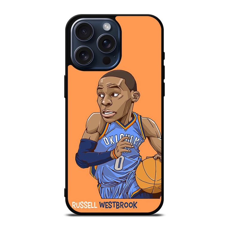 RUSSELL WESTBROOK PAINT iPhone 15 Pro Max Case