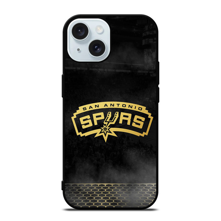 SAN ANTONIO SPURS LOGO 4 iPhone 15 Case