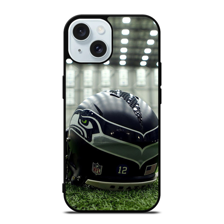 SEATTLE SEAHAWK HELMET iPhone 15 Case